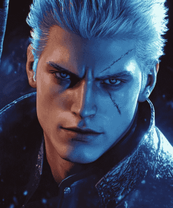 Vergil Video Game Character Diamond Painting