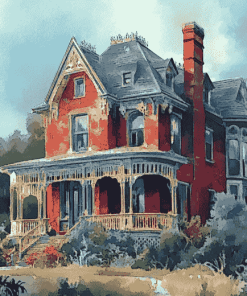 Victorian Style Home Diamond Painting