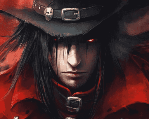 Vincent Valentine Video Game Diamond Painting