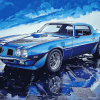 Vintage 1970 Firebird Diamond Painting