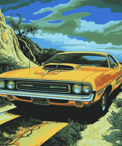 Vintage 1971 Road Runner Diamond Painting