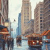 Vintage Cityscape Diamond Painting