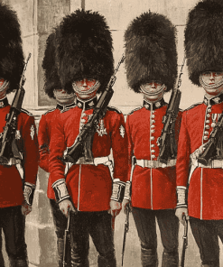 Vintage Coldstream Guards Diamond Painting