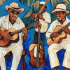 Vintage Cuban Musicians Diamond Painting