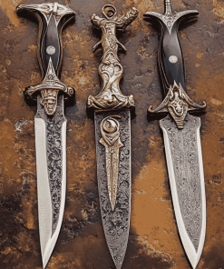 Vintage Knife Collection Diamond Painting