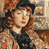 Vintage Lady Stanley Spencer Diamond Painting