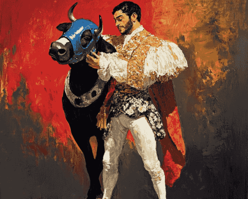 Vintage Matador Diamond Painting