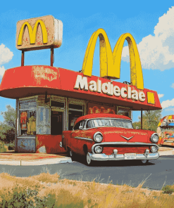 Vintage McDonald Animation Diamond Painting