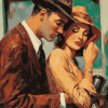 Vintage Romance Diamond Painting