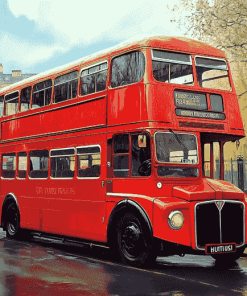 Vintage Routemaster Engines Diamond Painting