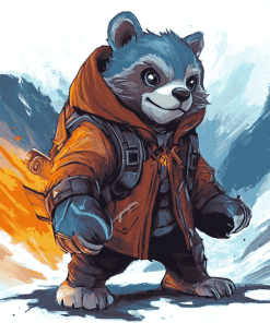 Volibear Video Game Diamond Painting