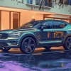 Volvo XC40 Cars Diamond Painting