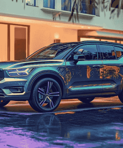 Volvo XC40 Cars Diamond Painting