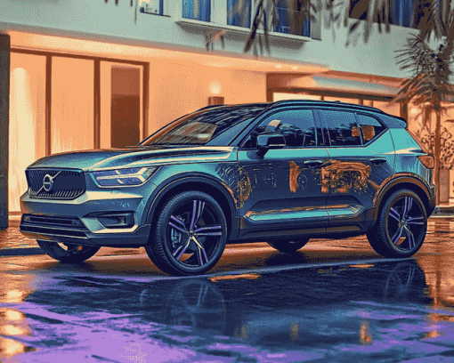 Volvo XC40 Cars Diamond Painting