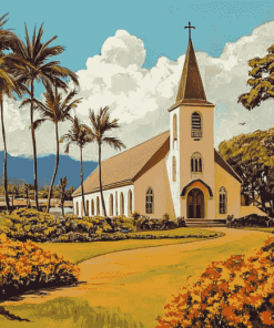 Wailea Cathedral Diamond Painting