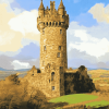 Wallace Monument Stirling Towers Diamond Painting