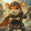 Warrior Mice Animation Diamond Painting