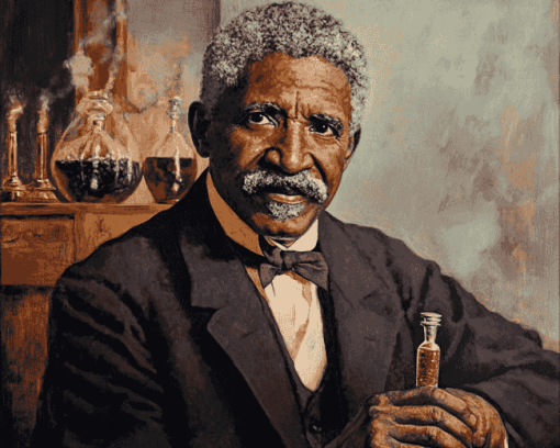 Washington Carver Scientist Diamond Painting