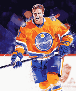 Wayne Gretzky Hockey Legend Diamond Painting