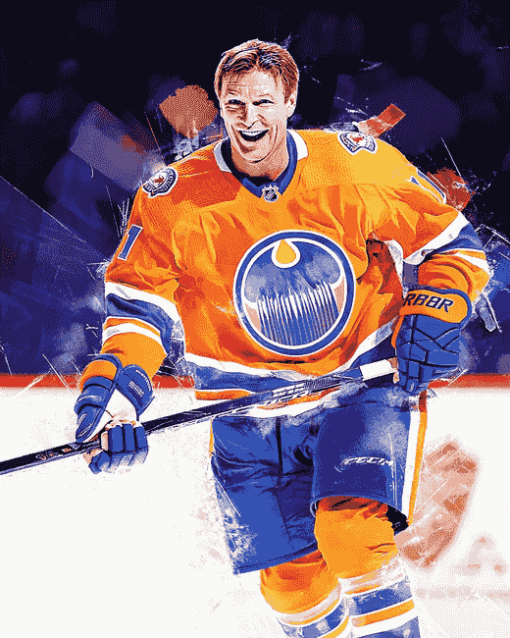 Wayne Gretzky Hockey Legend Diamond Painting