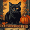 Wayward Cats Vintage Art Diamond Painting