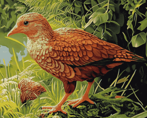 Weka Bird Diamond Painting