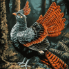 Western Capercaillie Fowl Diamond Painting