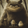 Where The Wild Things Are Cartoon Diamond Painting