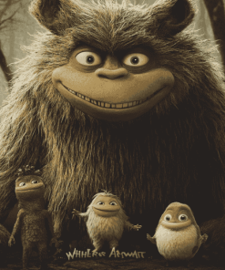 Where The Wild Things Are Cartoon Diamond Painting