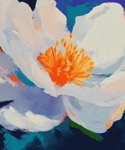 White Roses by Simon Bull Diamond Painting