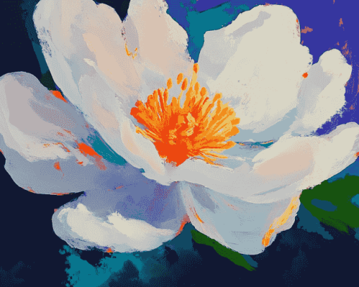 White Roses by Simon Bull Diamond Painting