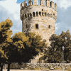 White Tower Greece Diamond Painting