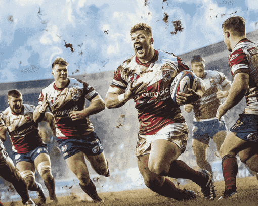 Wigan Warriors Rugby League Stars Diamond Painting