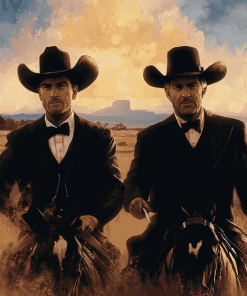 Wild West Movie Adventure Diamond Painting