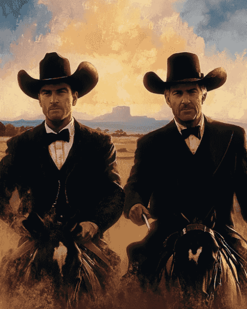 Wild West Movie Adventure Diamond Painting