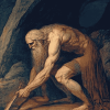 William Blake's Nebuchadnezzar Vintage Diamond Painting