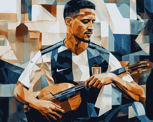 William Saliba Sports Star Diamond Painting