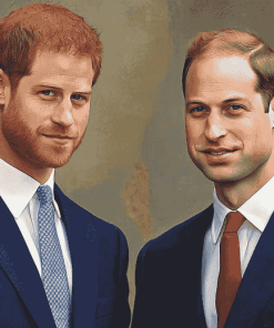 William and Harry Royal Diamond Painting