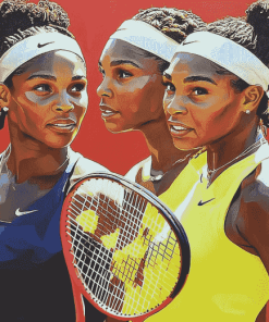 Williams Sisters Tennis Icon Diamond Painting