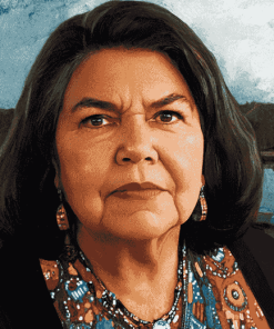 Wilma Mankiller Iconic Women Diamond Painting