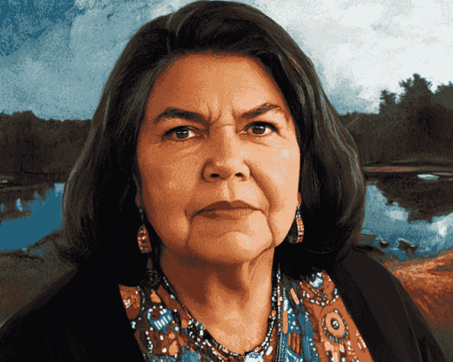 Wilma Mankiller Iconic Women Diamond Painting