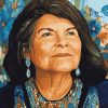 Wilma Mankiller Women Leaders Diamond Painting