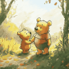 Winnie The Pooh Cartoon Diamond Painting