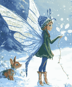 Winter Fantasy Fairy Diamond Painting