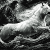 Wolves and Horses Fantasy Diamond Painting