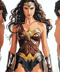 Wonder Woman Superhero Marvel Diamond Painting