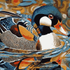 Wood Duck Wildlife Diamond Painting