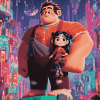 Wreck It Ralph Animation Diamond Painting