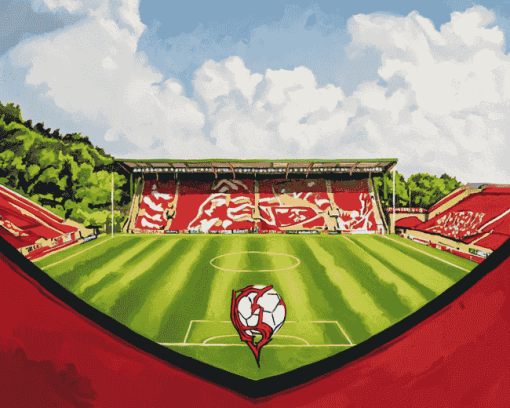 Wrexham AFC Football Diamond Painting