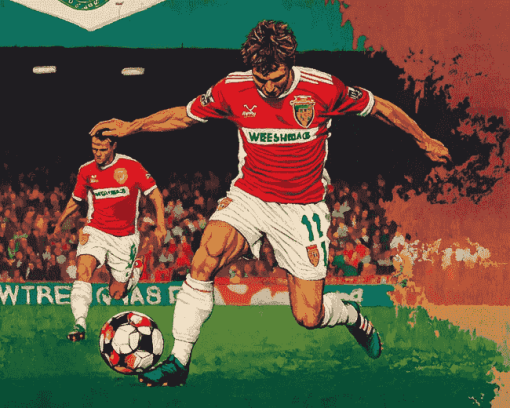 Wrexham Afc Football Club Diamond Painting